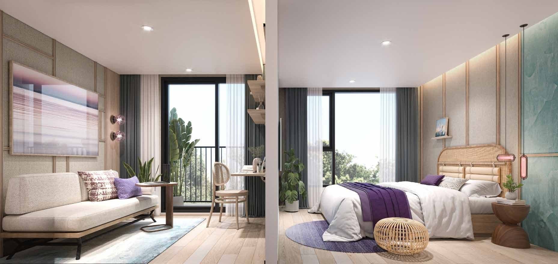 1 Bedroom Plus, 34.70 m²