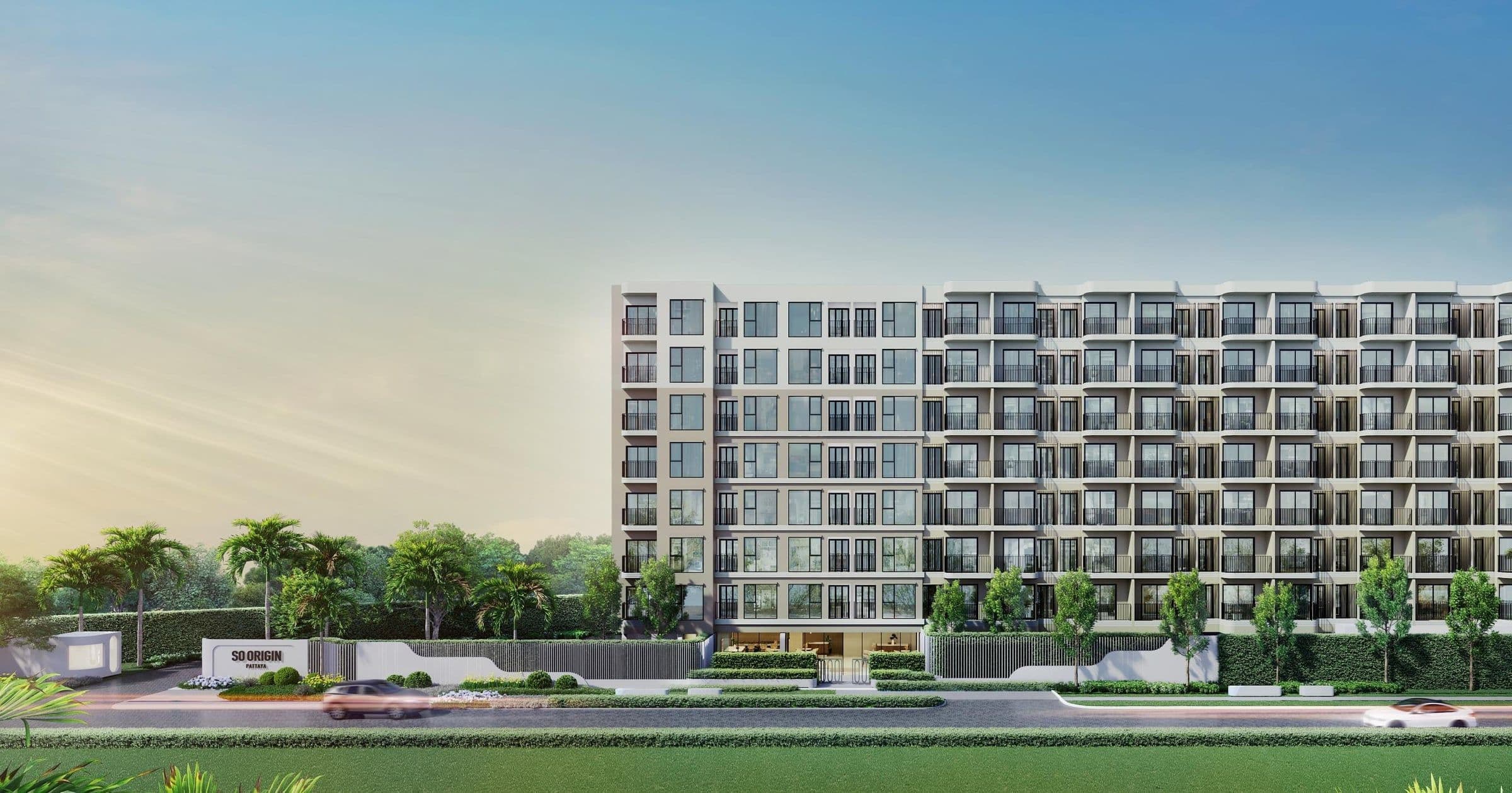 So Origin Pattaya — street elevation from Sukhumvit Road