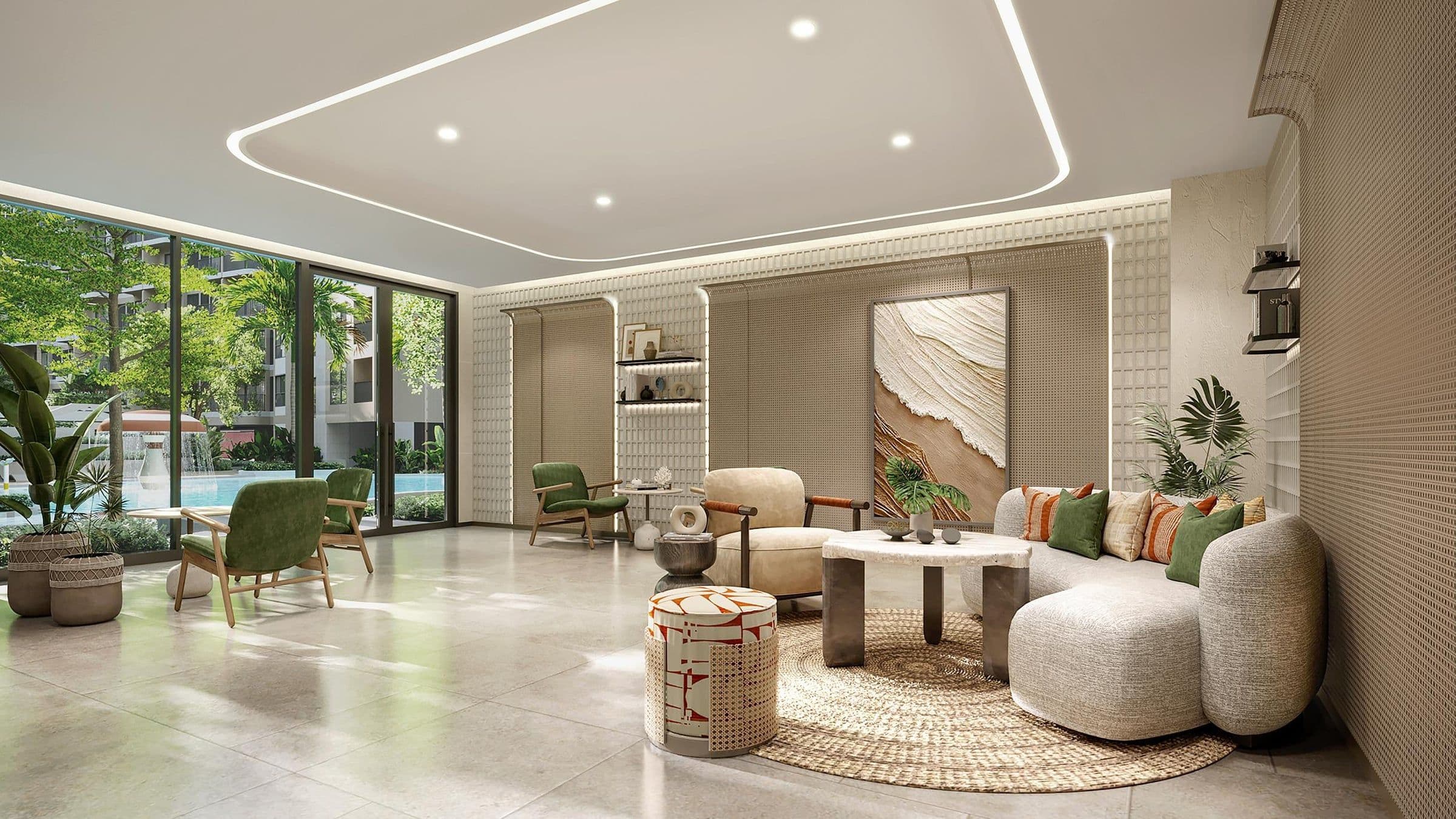 Residents' lounge seating