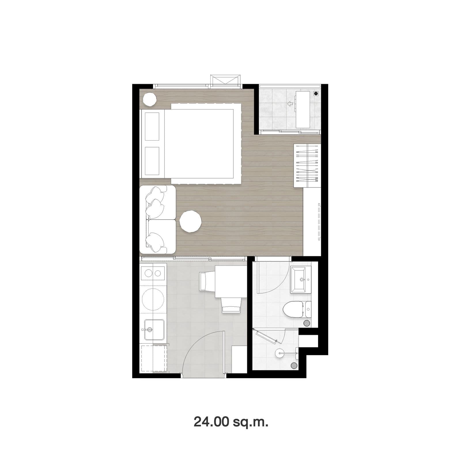 Studio floor plan drawing